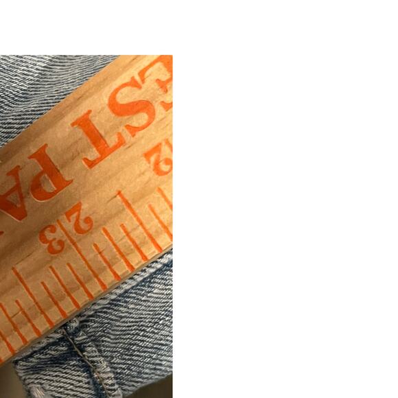 Jeans KenH 21 Winter Flared Baggy Blue Jeans Womans XL 30x24 - Picture 7 of 7